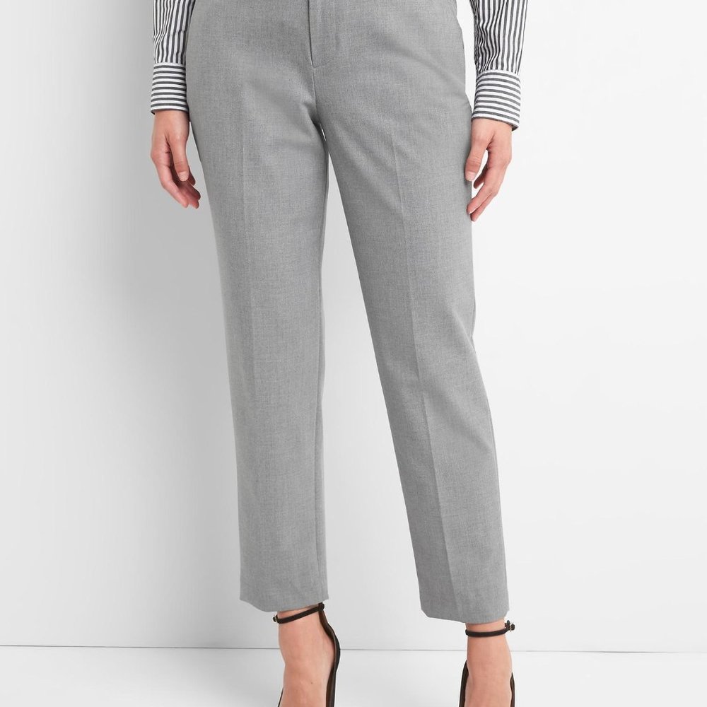 Gap High rise tapered ankle pant